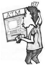 ATM机前“捡钱”负刑责？假的